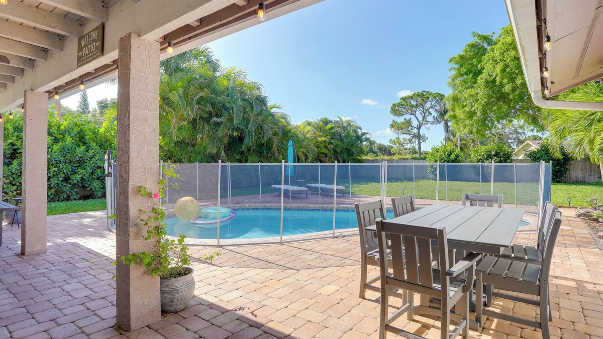 Wellington House | Pool Oasis & Fenced Yard: Central Wellington Home