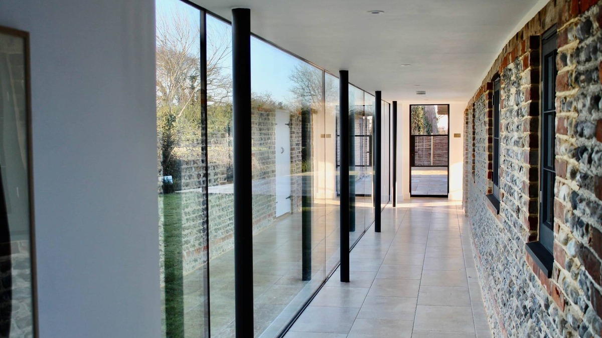 Birdham House | Poplars Farm Barns, Brand new stunning thatched barn conversion