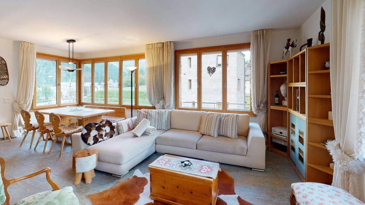 Sankt Moritz-Bad Apartment | Popular and centrally located residential building in St.