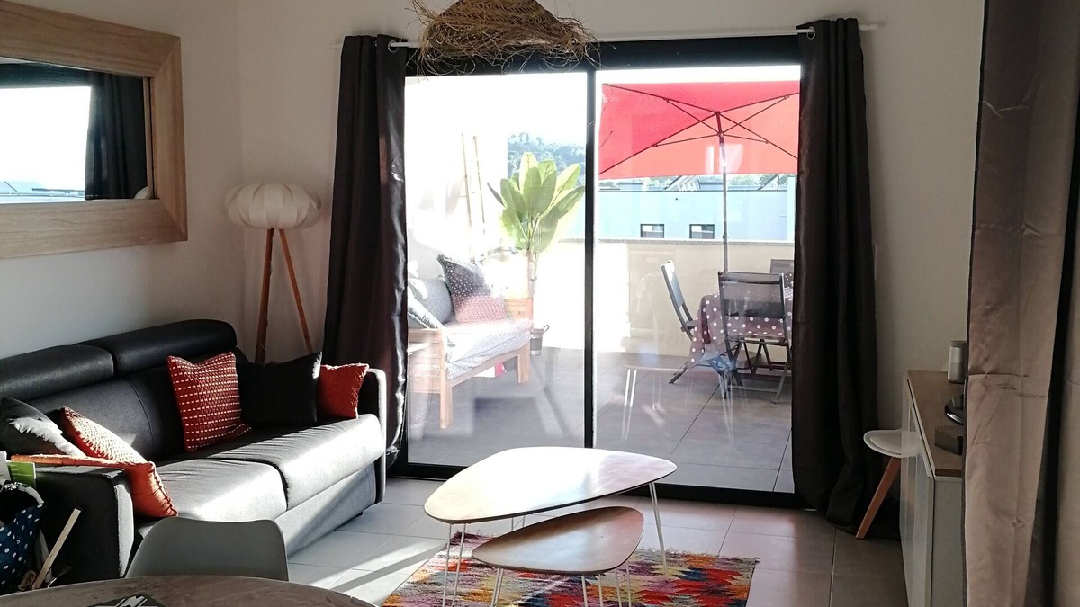 Grosseto-Prugna Apartment | Porticcio, 300 m from the sea, new T2 apartment in luxury residence
