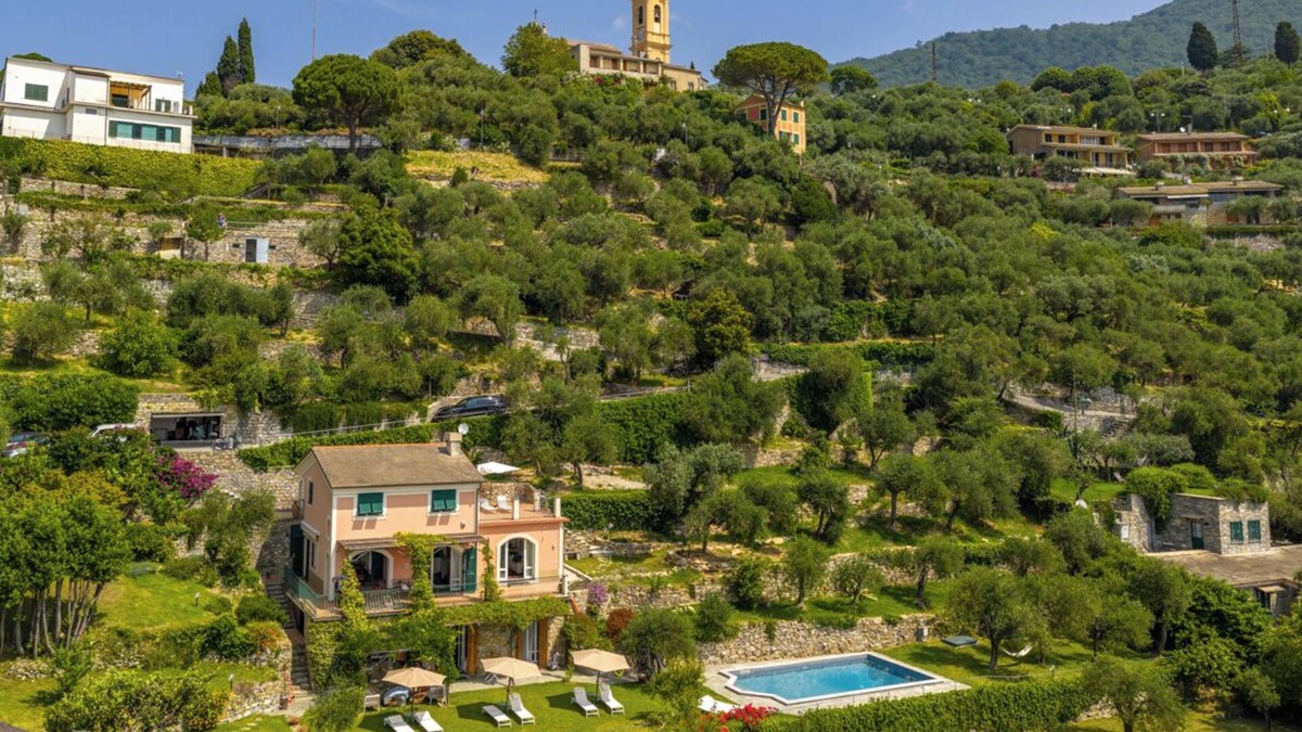 Zoagli Villa | Portofino Riviera Luxury Villa - Pool and Garden - Free Parking