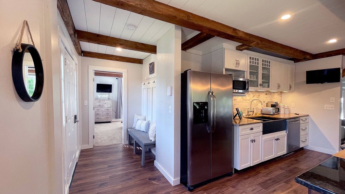 Moultonborough Other | Post & Beam Farmhouse near Lake Winni & Castle in the Clouds. Fire Pit & Bocce