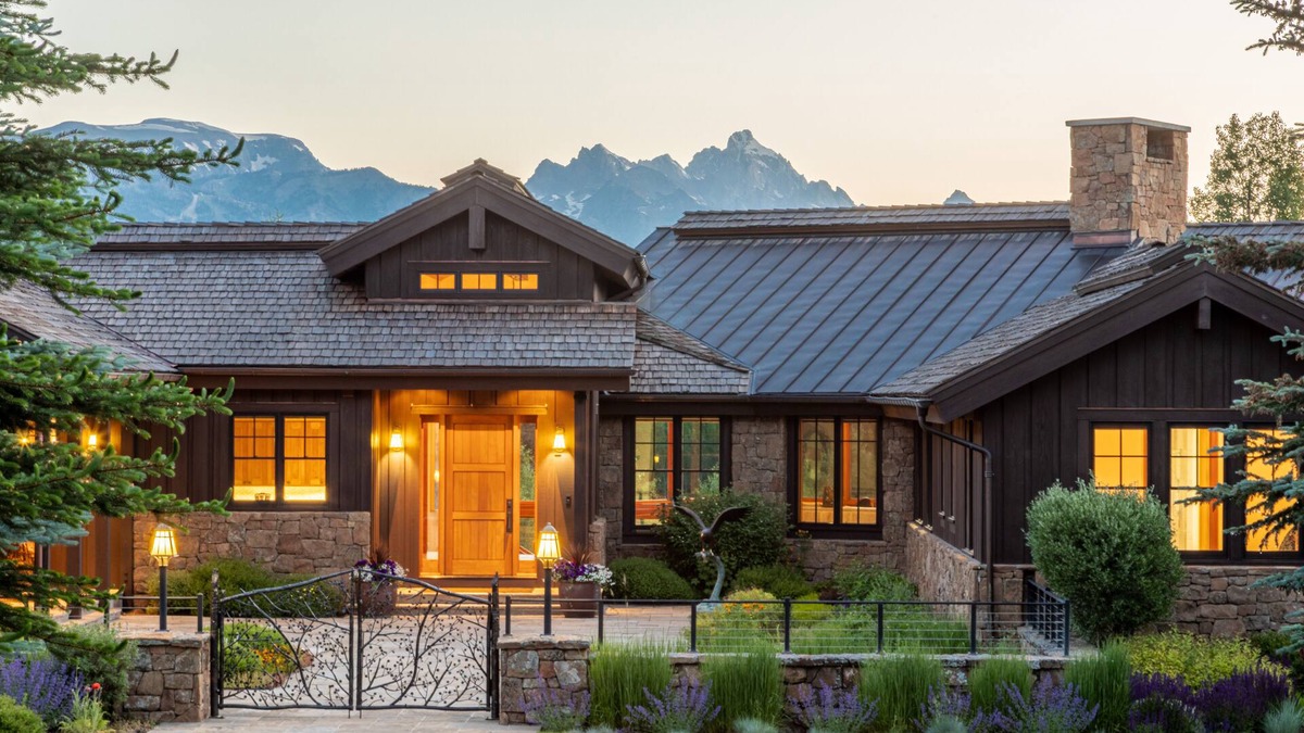 Indian Springs House | Postcard Grand Teton View Luxury Retreat in Jackson Hole Gateway to Yellowstone