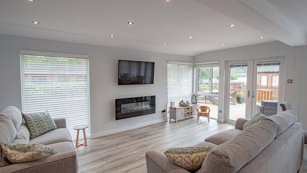 Troutbeck Bridge Cabin | Potters Lodge - a holiday lodge that sleeps 6 guests in 3 bedrooms