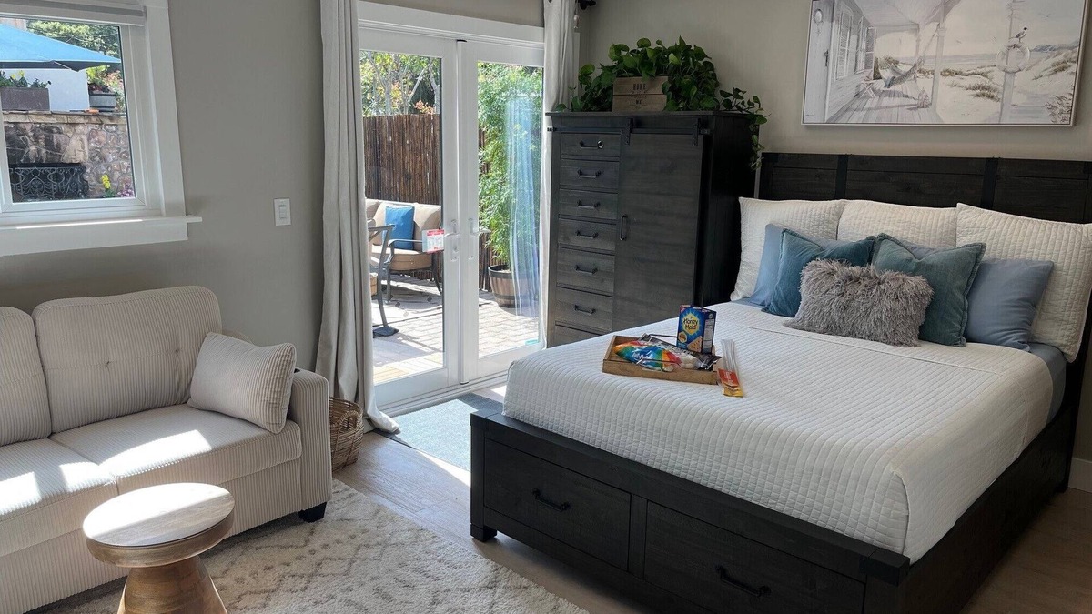 Poway Apartment | Poway's Paradise Escape: Stunning Garden, Outdoor Fireplace, Prime SD Location!