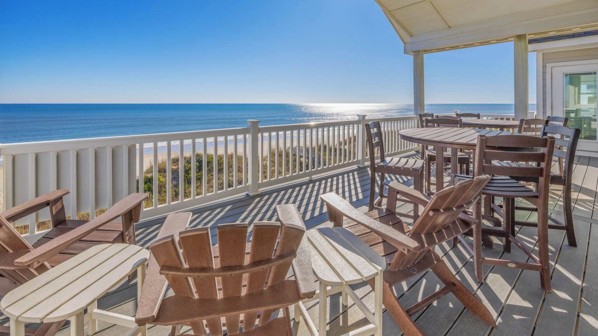 Hatteras House | Premier Oceanfront Dog Friendly w/Pool, Hot Tub, Elevator, Theater, Much More