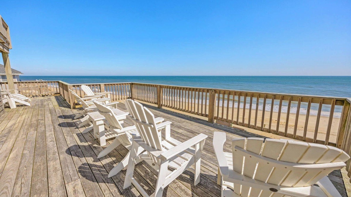 Rodanthe House | Premier Oceanfront Dog Friendly w/Pool, Hot Tub, EV Charger, Elevator, Theater
