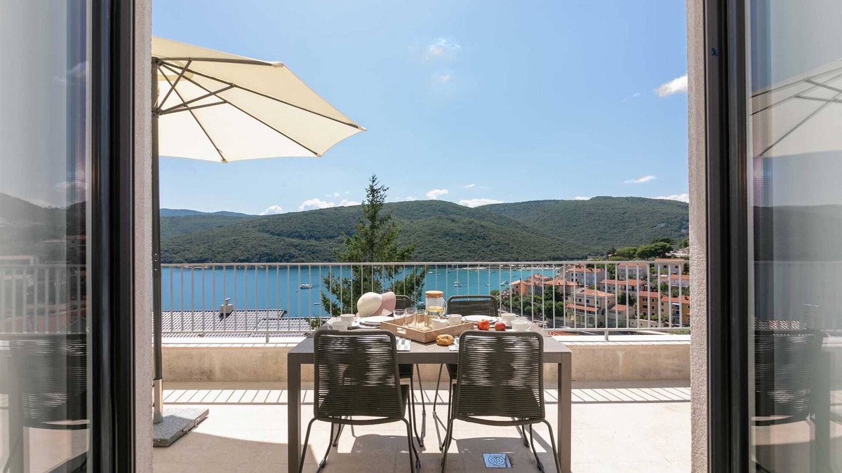 Rabac Apartment | Premium apartment Kanat II with beautiful sea view