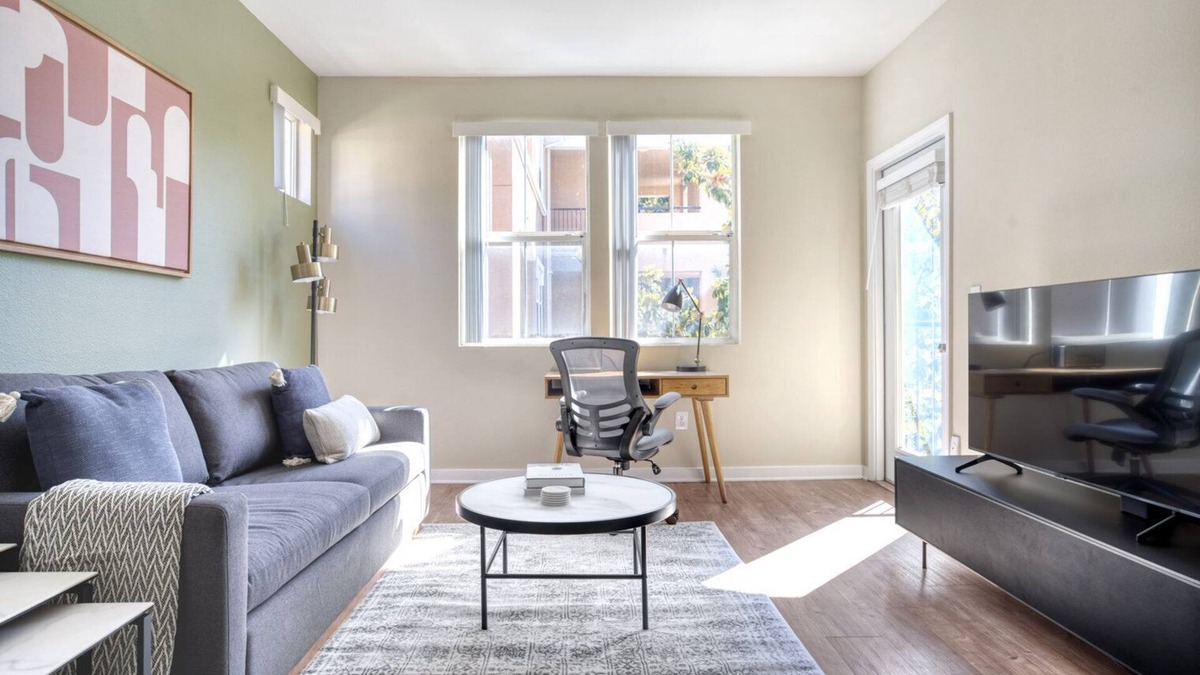 Contra Costa Centre Apartment | Premium Walnut Creek 1BR w/Pool, Gym & W/D, close to BART, by Blueground
