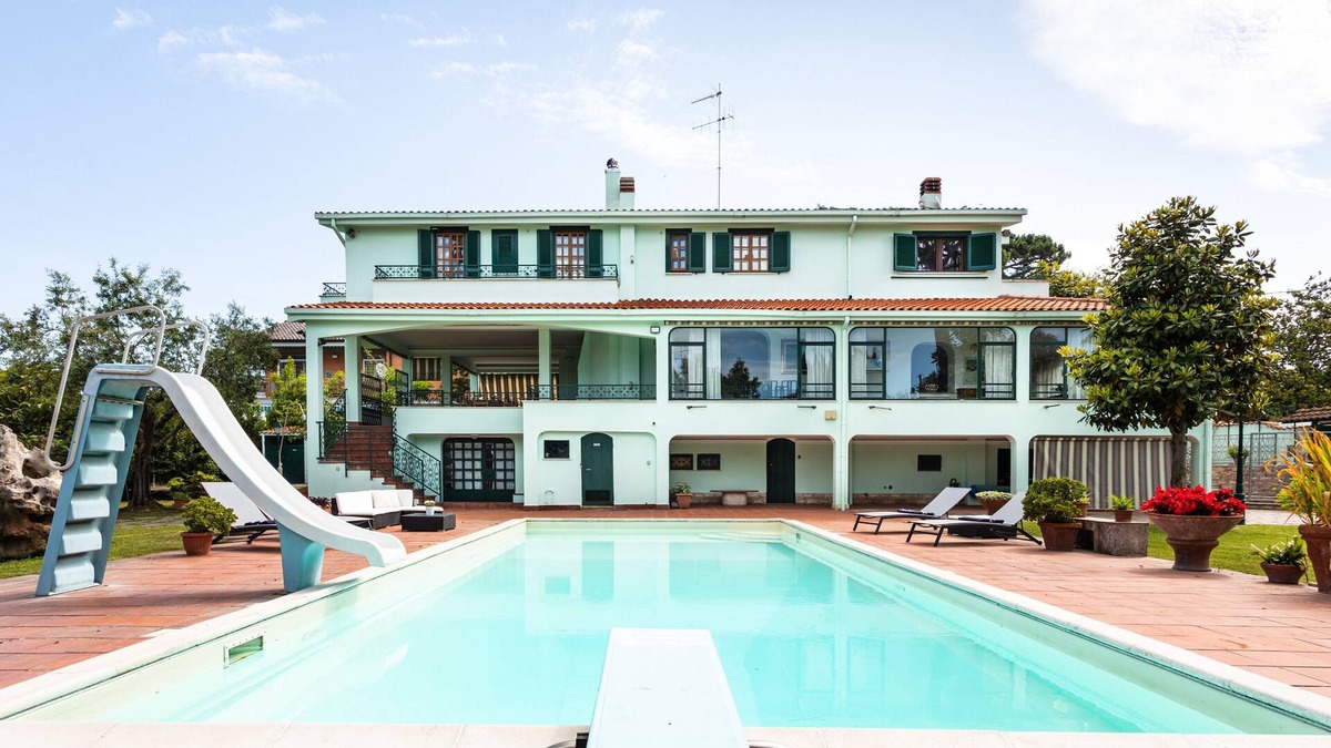 Anzio Villa | Presidential villa in EXCLUSIVE use with pool and barbecue 300m from the sea