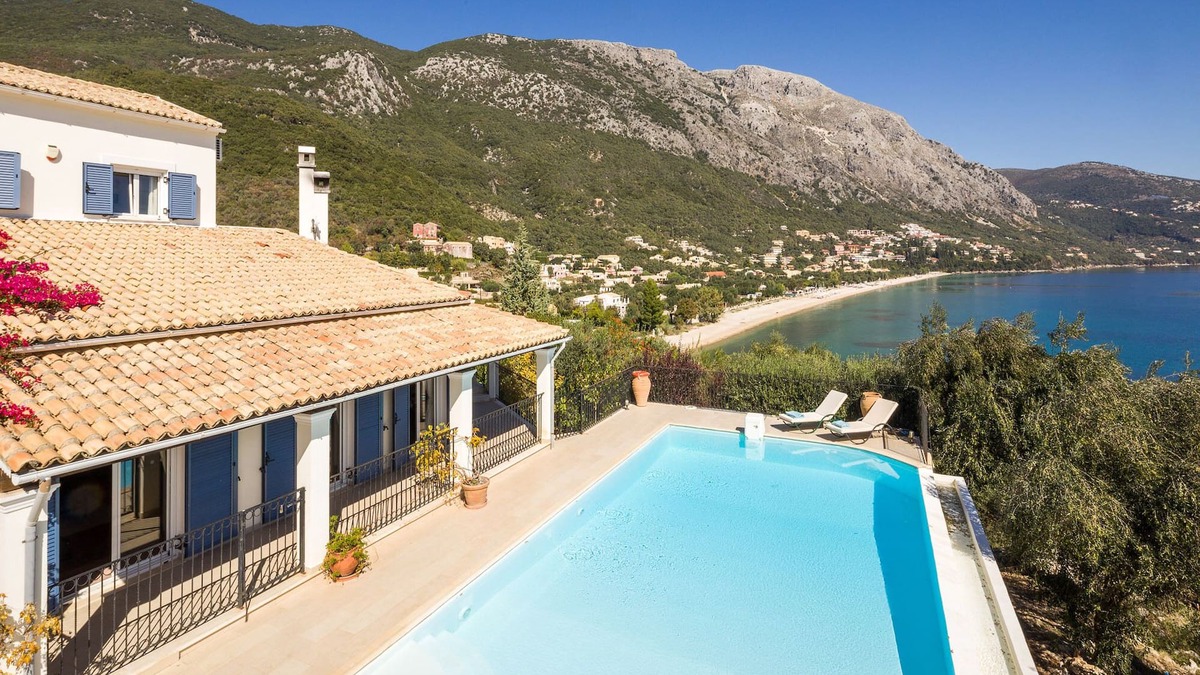 Barbati Villa | 'Prestige Collection' | BARBATI | Waterfront Villa with Boat Mooring