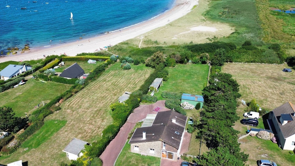 Fermanville House | Pretty seaside villa with private beach access and large enclosed garden