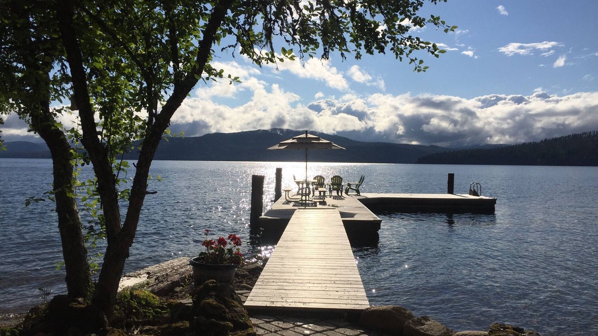 Coolin Cabin | Priest Lake Waterfront with Incredible View!