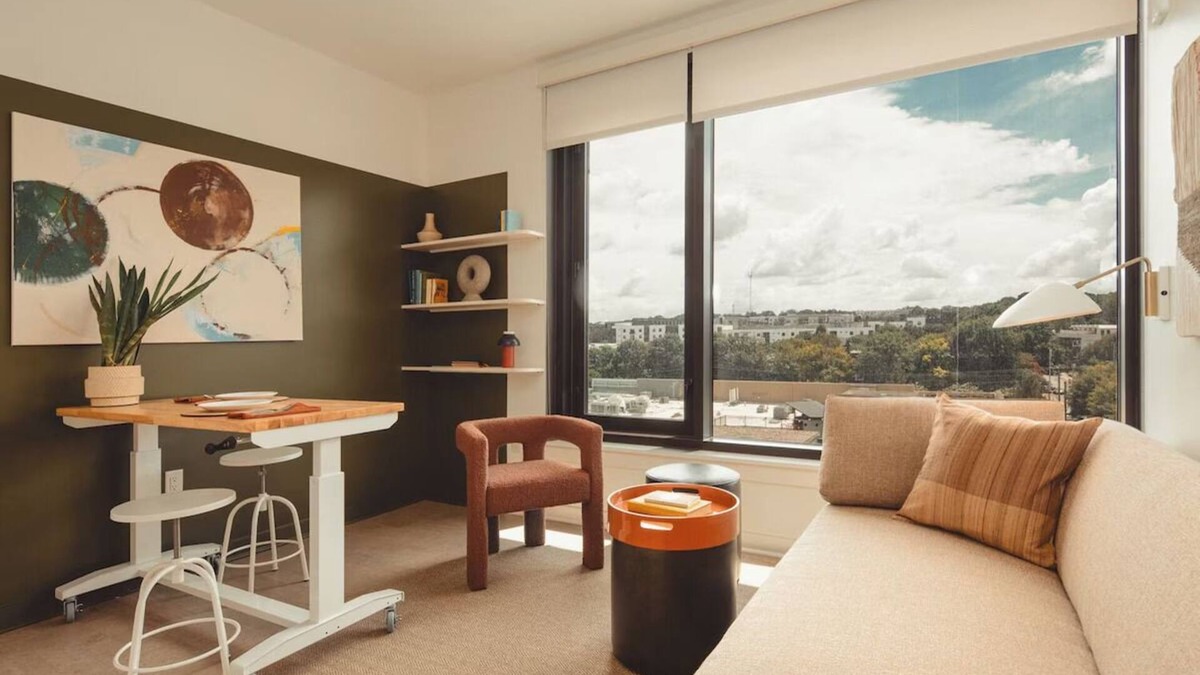 Old Fourth Ward Hotel | Prime Downtown Stay Near Ponce City Market| Rooftop View Access | 4 Units