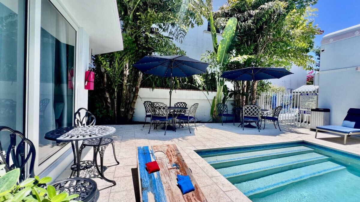 North Beach House | PRIME Location | Blackstone Grill & Patio Dining | Private Pool | Beach Gear