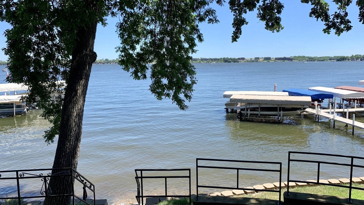 Okoboji Cabin | Prime location East Lake Okoboji with boat hoist