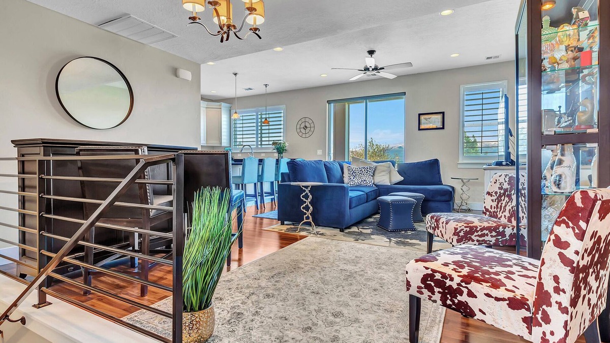 Saratoga Springs House | Prime Location-Silicon Slopes, Furnished, Awesome Utah Lake & Golf-Course Views