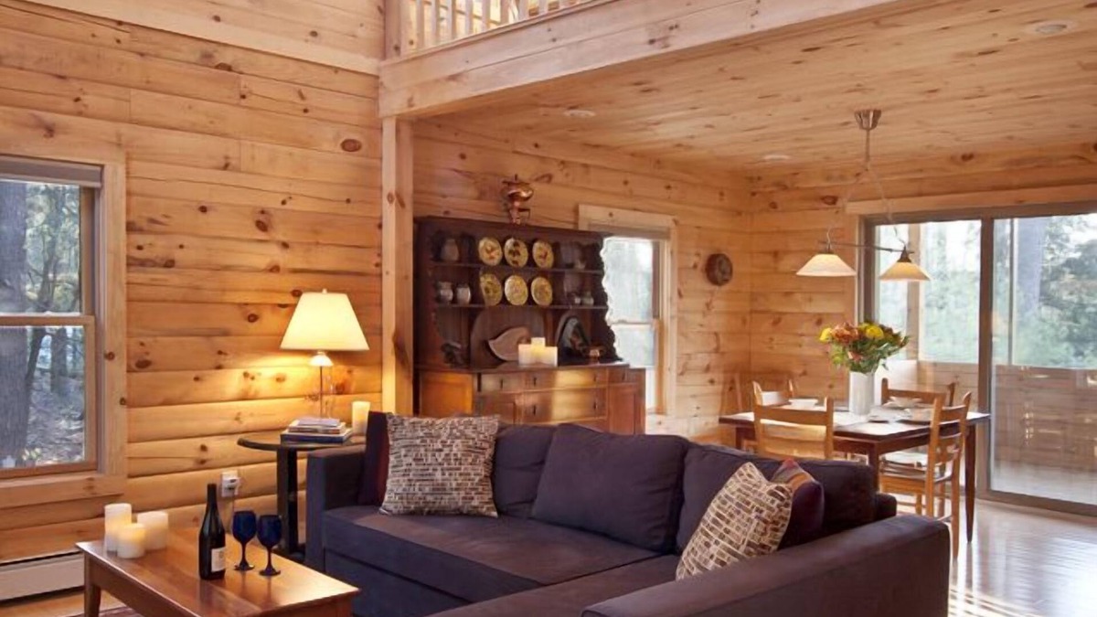 Bearsville Cabin | Pristine Mountaintop Log Cabin in Pine Forest, 1.5 Miles to Town!