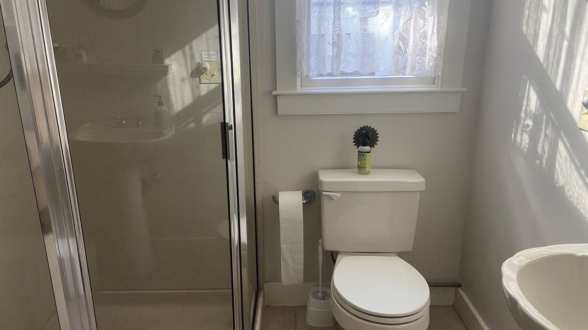 Gloucester House | Privacy and a water view, five minutes to a private beach.