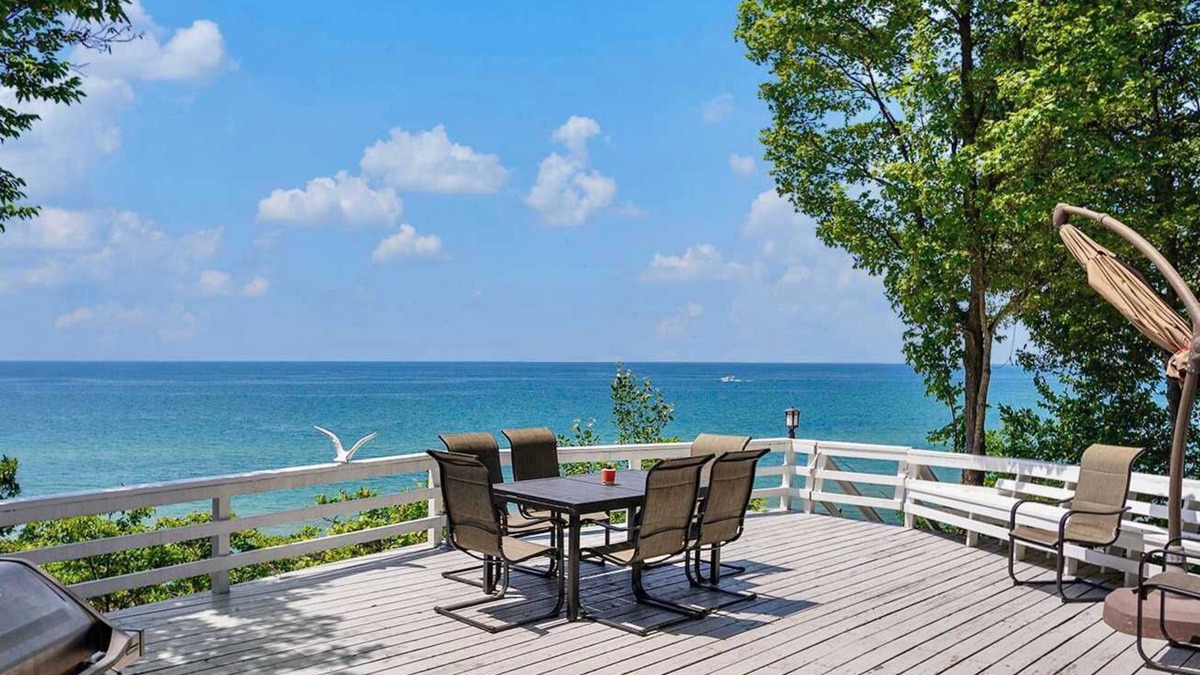 Port Sheldon House | Private Beachfront Getaway on Lake Michigan
