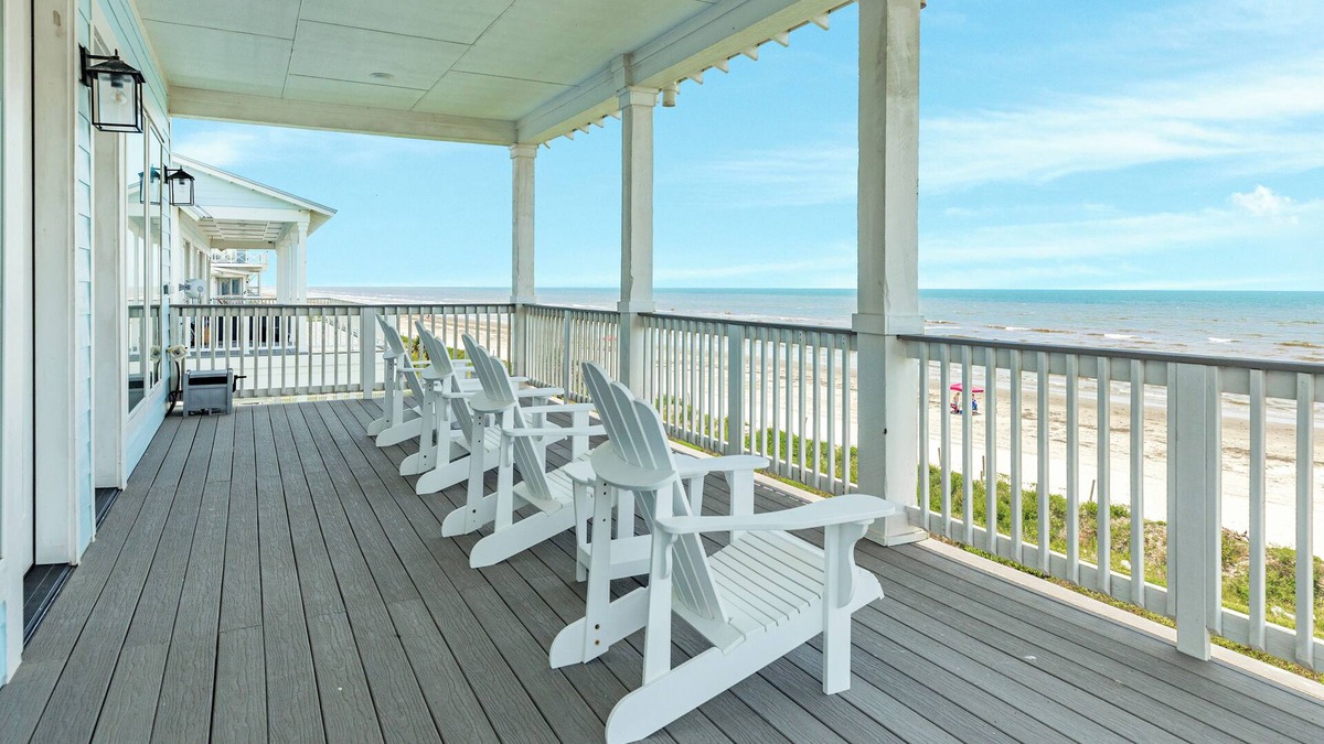 Beachside Village House | Private Beachfront Home w/5 Decks, 3 Suites, Fenced Yard in Beachside Village