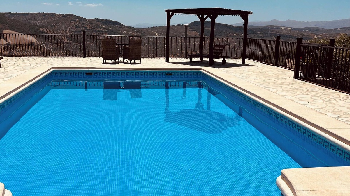 Algarinejo Cottage | Private, hillside cottage with spectacular views, air con & secluded pool.