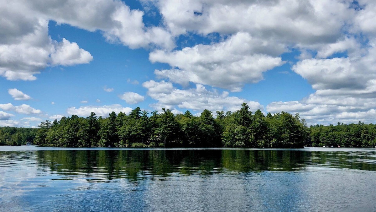 West Poland Cabin | Private Island Oasis On Thompson Lake Perfect For Getaways Or Family Vacations!