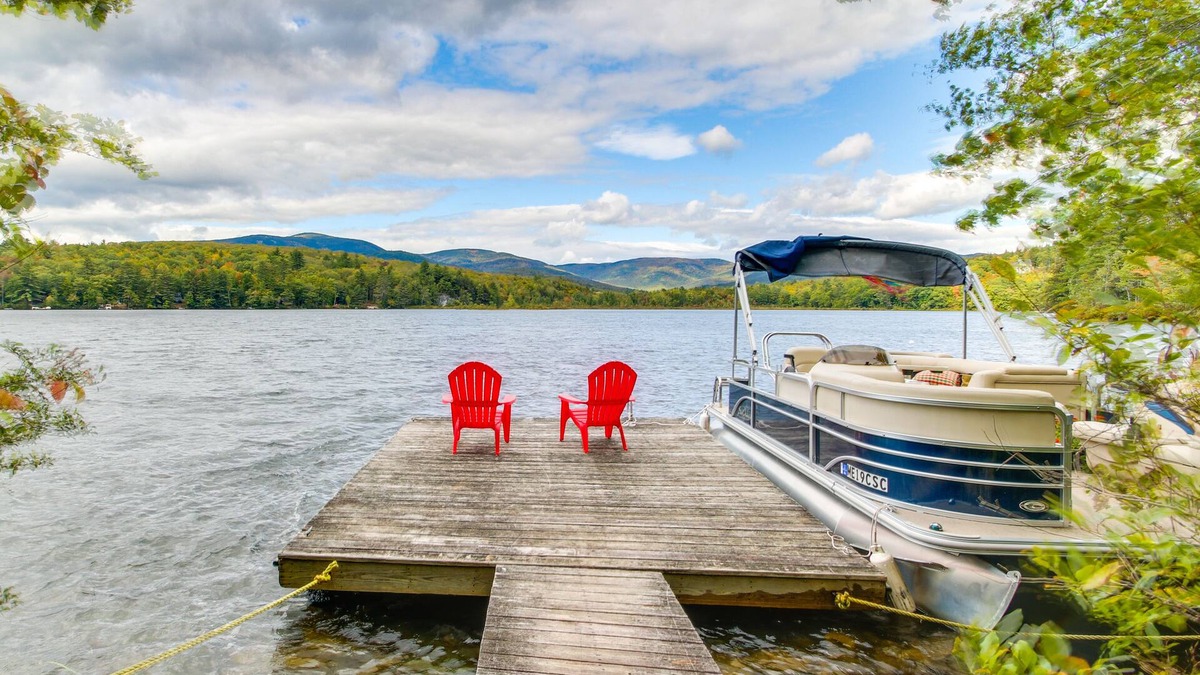 Stoneham Cottage | Private Island w/2 Cottages on Kezar Lake!