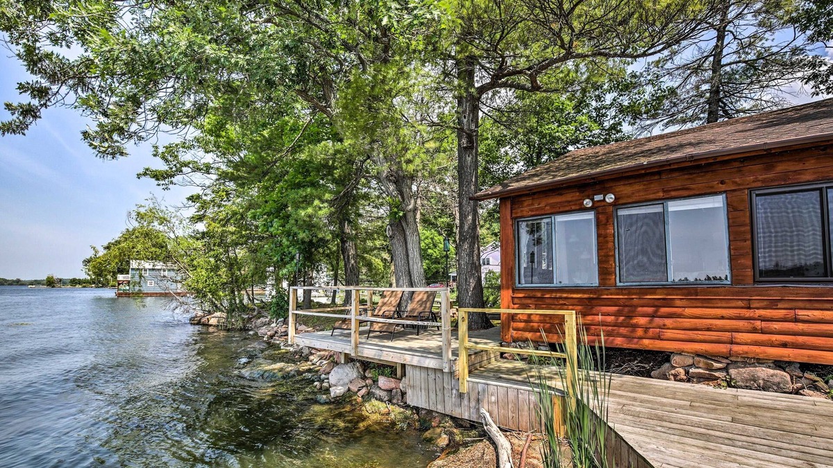 Chippewa Bay Cabin | Private Island with Land Access by RedAwning