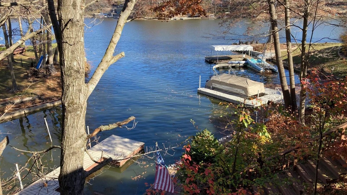 Noblesville House | Private lakefront home with endless views