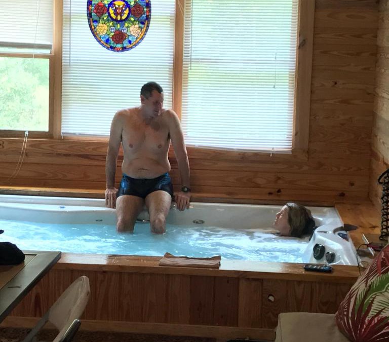 Mcalpin Cabin | PRIVATE Log Cabin with Indoor pool sauna and gym YOU RENT IT ALL NO ONE ELSE