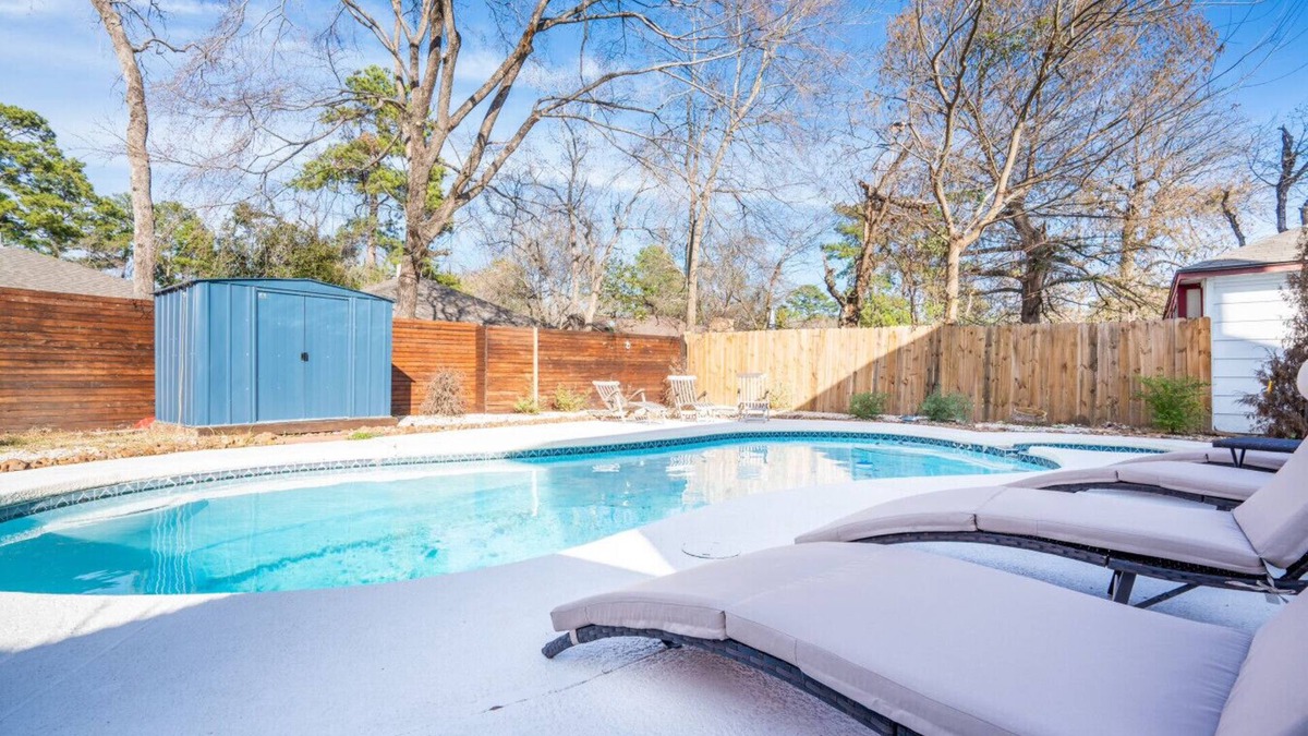 Spring House | Private, Modern Oasis! Pool, Fire Pit, Prime Location