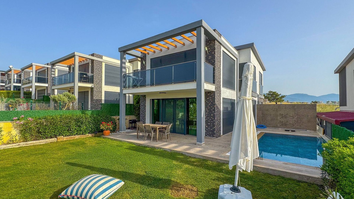 Kadıkalesi Mh. Villa | Private pool and garage