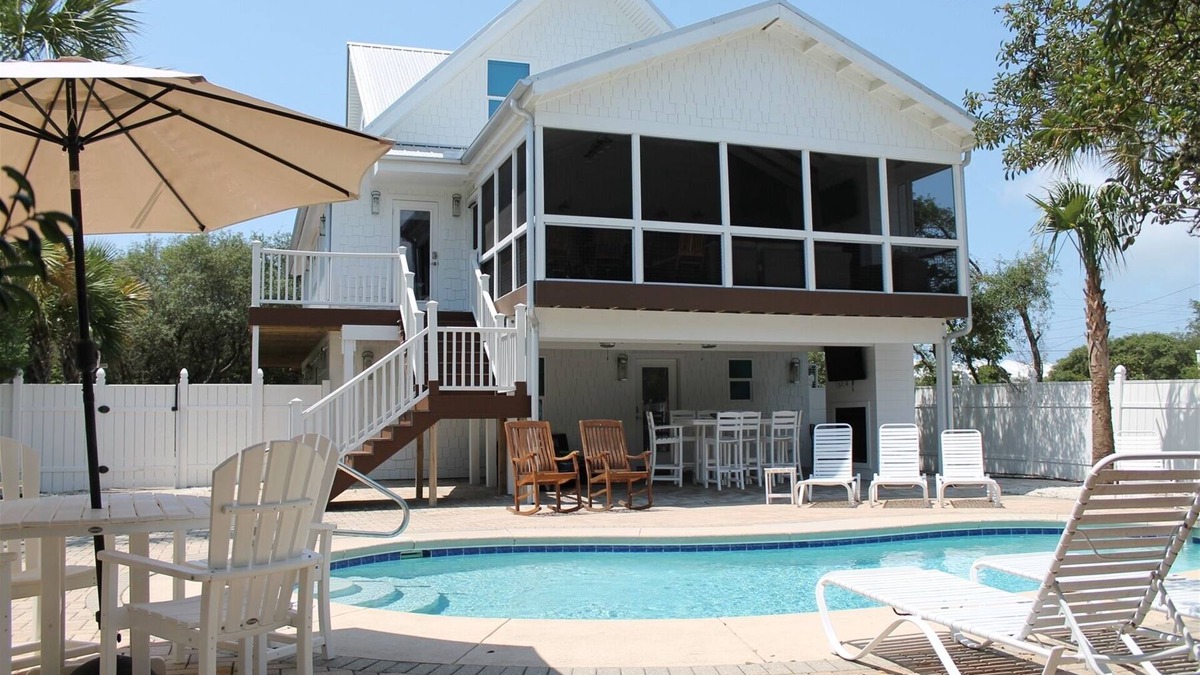 Seacrest House | Private Pool/Heat Option-Gulf Views-Remodeled- 5 Bikes `Miss Margaritaville`