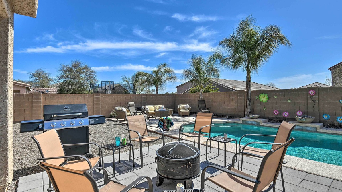 San Tan Valley House | Private Pool & Hot Tub: San Tan Valley Home