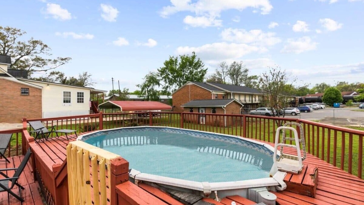 Birmingham House | Private Pool & Huge Covered Patio! Renovated Home!