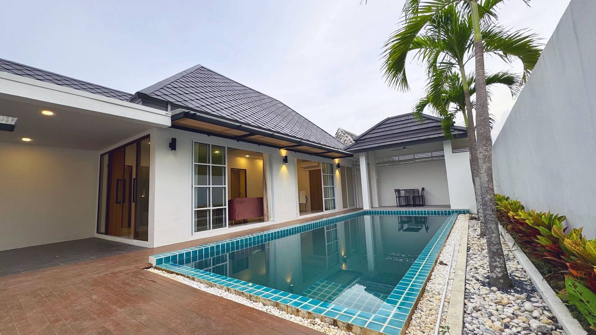Pa Klok Villa | Private Pool Villa - 2 Bedroom with garage in gated community