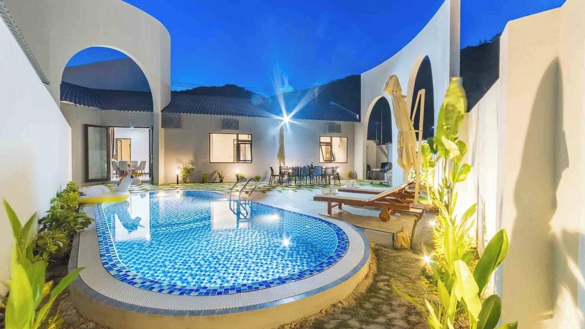 Tho Quang Beach Villa | Private Pool Villa in Nature with Sunlight/Large Pool/Free Pickup/BBQ