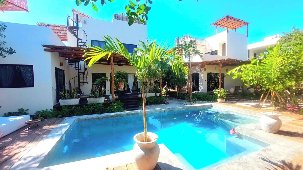 Isla Holbox Villa | Private property: 2 Luxury Villas. 3 SwimmingPools