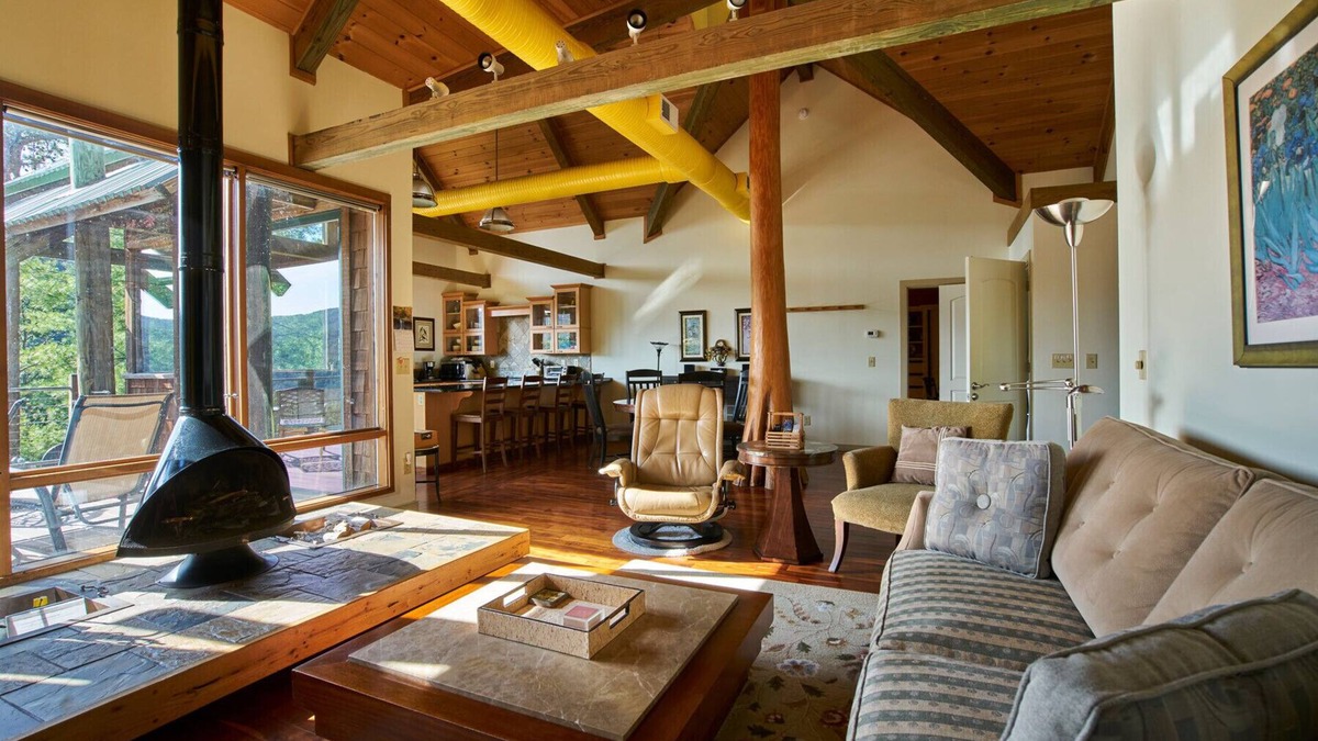 Ferguson Cabin | Private, Romantic Luxury Mountain Cabin in the Woods with Incredible Views