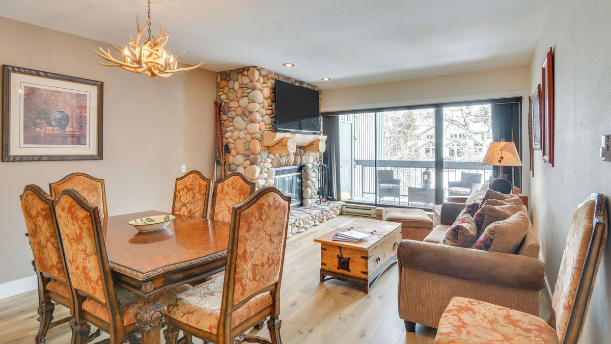 Eagle-Vail Condo | Private Ski Retreat in Avon: Eagle River Views!