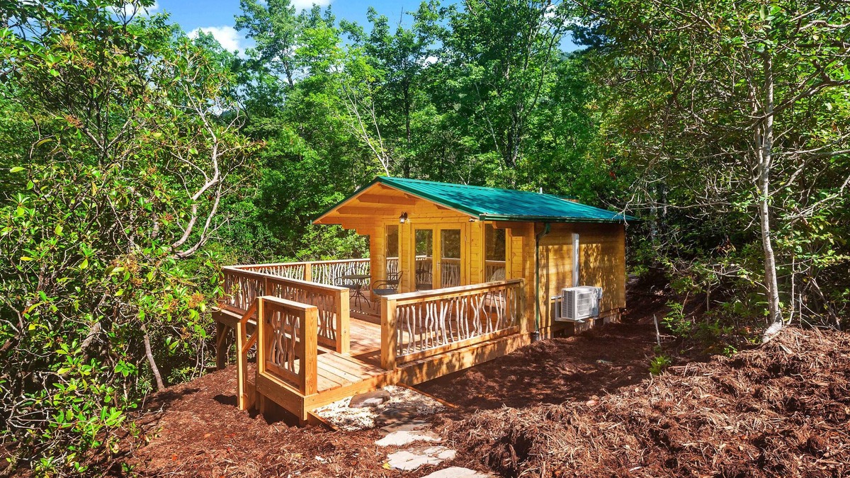 Marion Cabin | PRIVATE Tiny Cabin+90 acres of hiking+baby goats