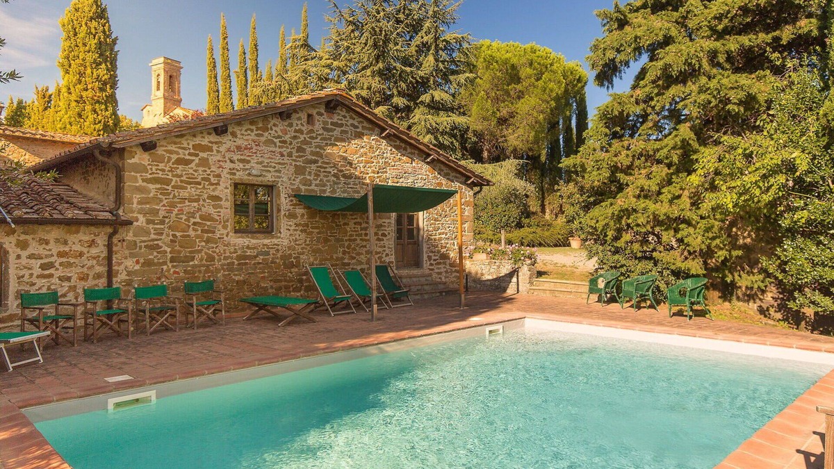 Volpaia Villa | Private Villa with private pool, WIFI, TV, terrace, panoramic view, close to Greve In Chianti