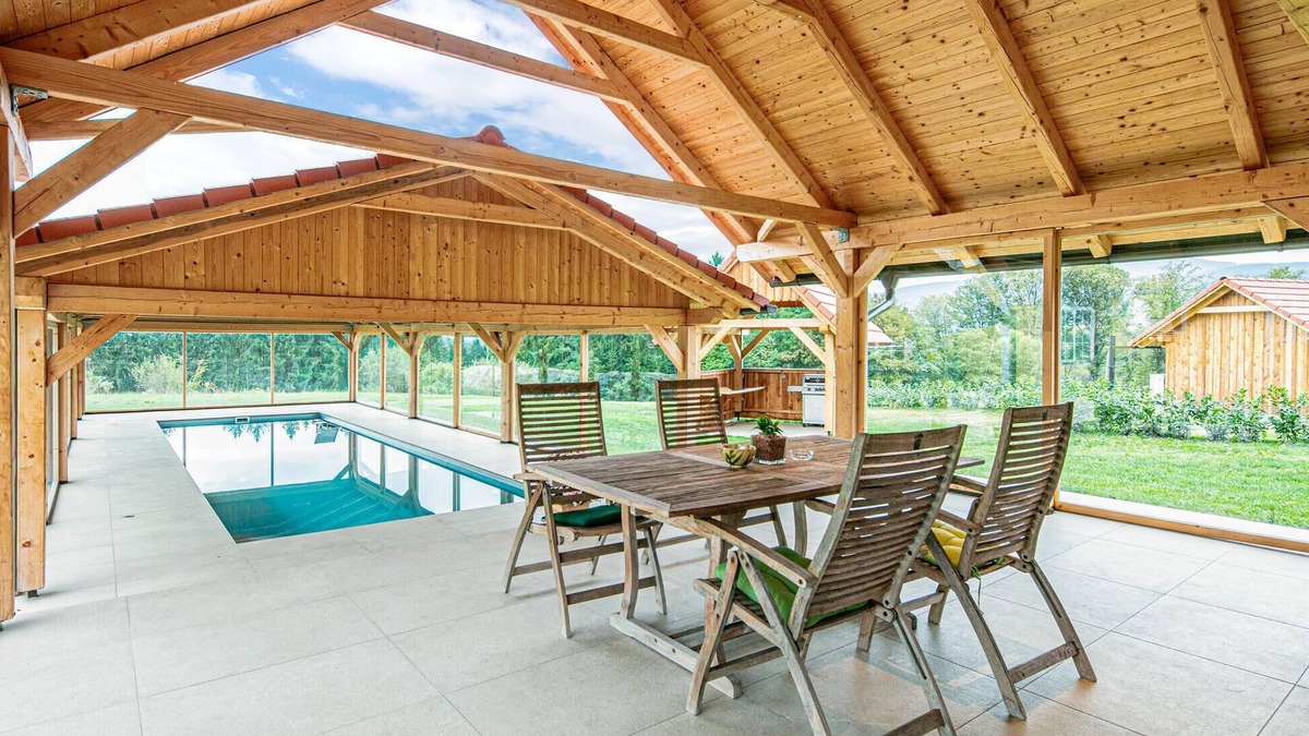 Rassach House | Privates Chalet mit Pool