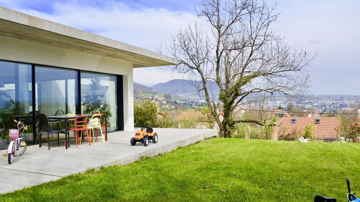 Coublevie House | Proche lac Maison Contemporaine Idéal Famille