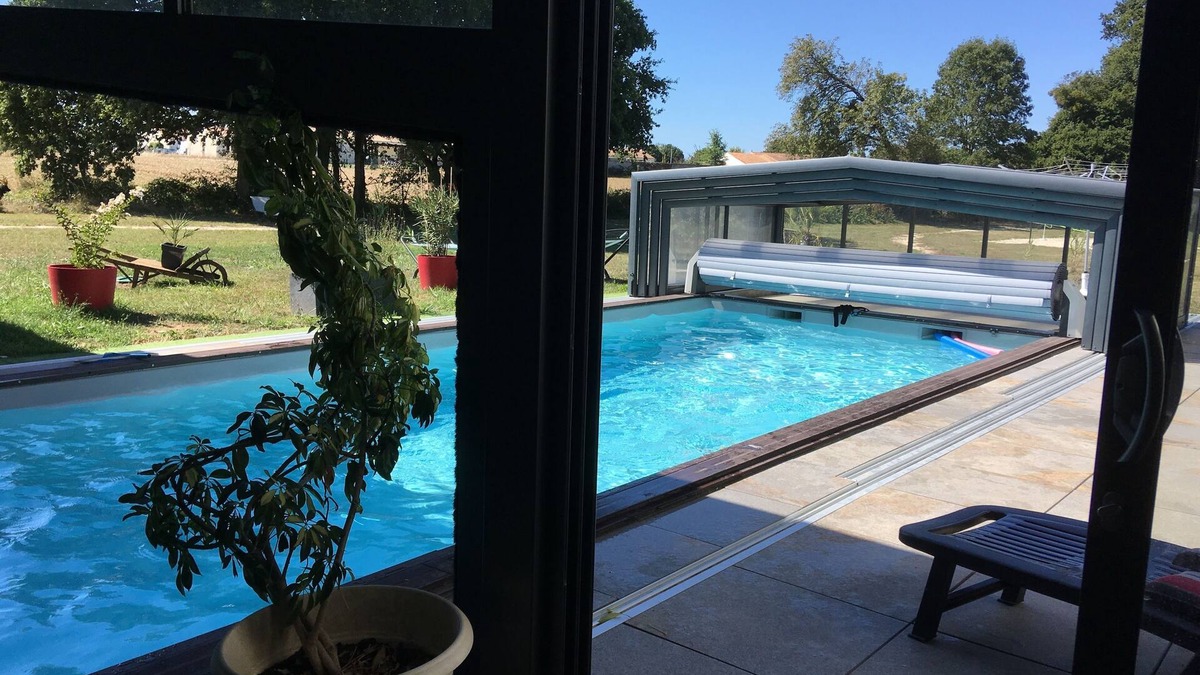La Clisse Cottage | PROMO on the end of July Domaine de l'Arc en Ciel, swimming pool 29 °, spa, park, 15 per