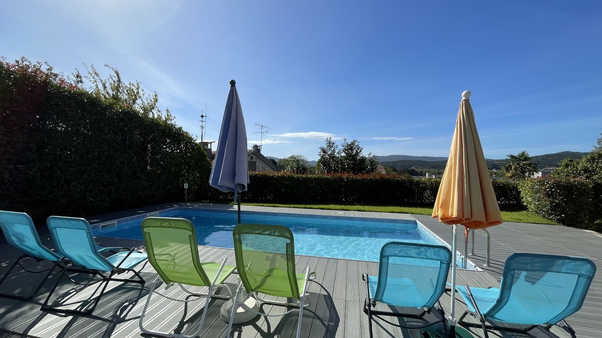 Lanhelas House | Propriedade Rustica com Piscina e Churraqueira com Vistas Para o rio Minho