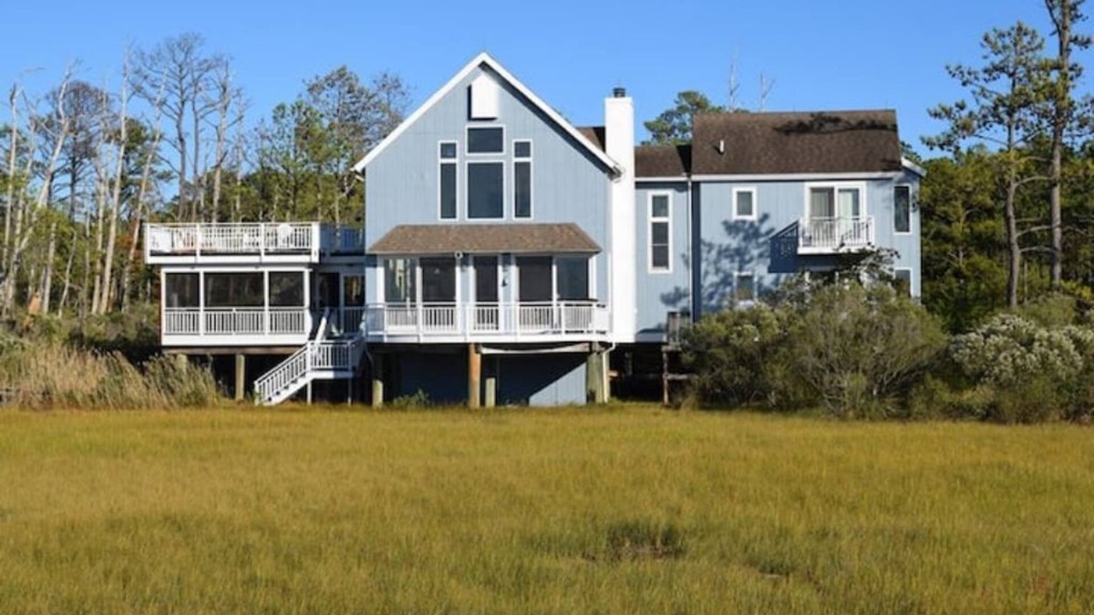 Chincoteague House | Prospect Point-Waterfront, Private Dock, Location!