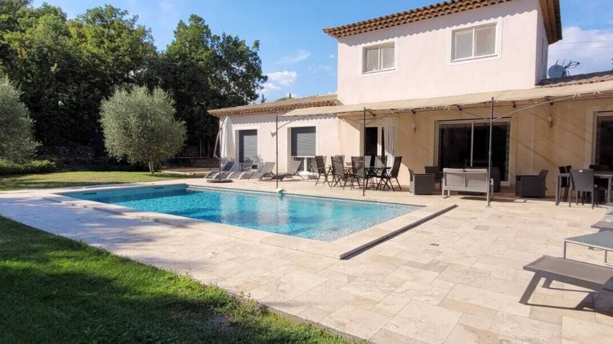 Saint-Cezaire-sur-Siagne House | Provencal villa with swimming pool and 1400m2 grounds
