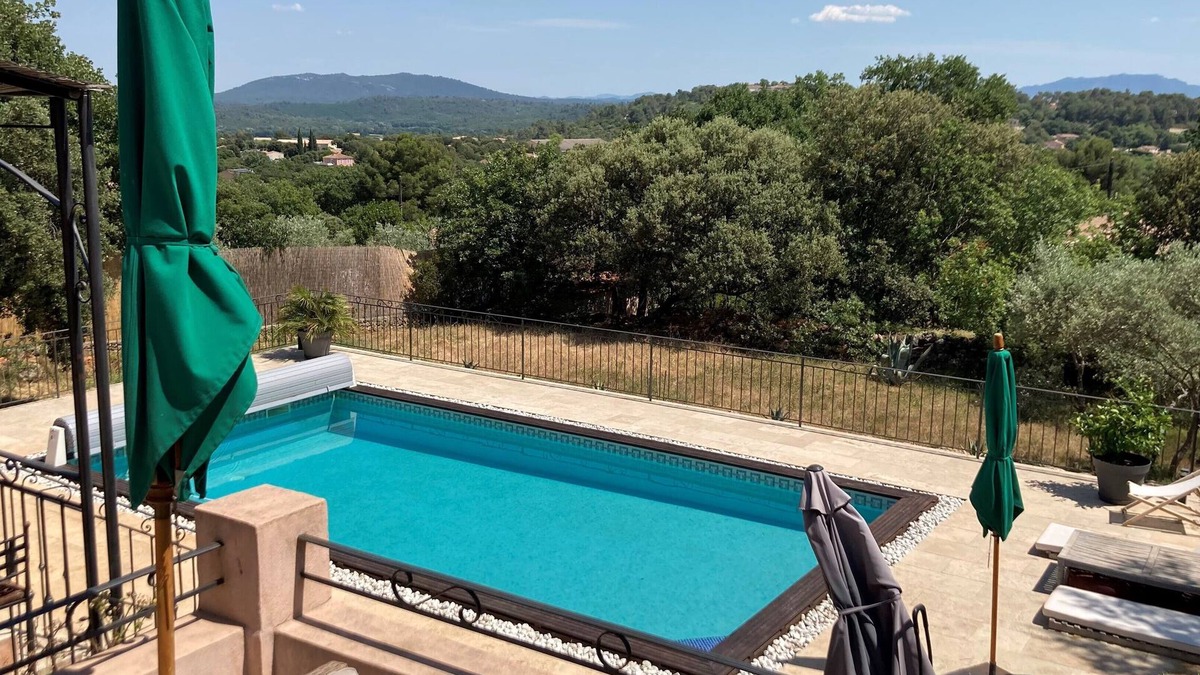 Seillons-Source-d'Argens Villa | Provencal villa with view and pool